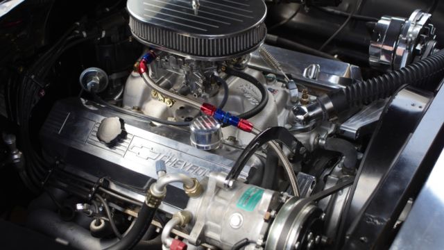 1955 Black Chevrolet Bel Air/150/210 Coupe