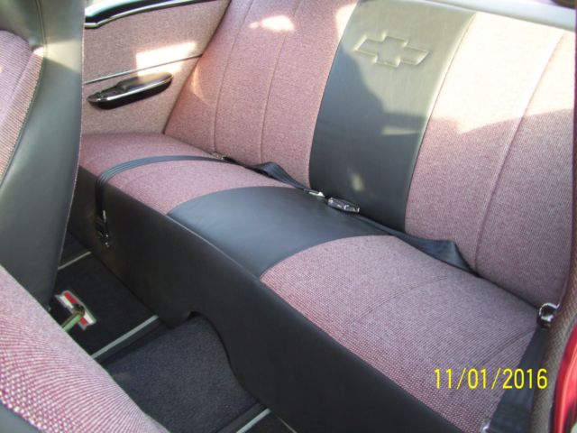 1955 Black Chevrolet Bel Air/150/210