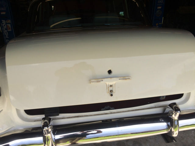 1955 red/white Chevrolet Bel Air/150/210 Coupe