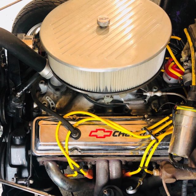 1955 Blue Chevrolet Bel Air/150/210 2 Door