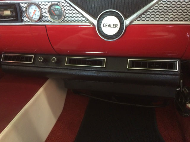 1955 red/white Chevrolet Bel Air/150/210 Coupe