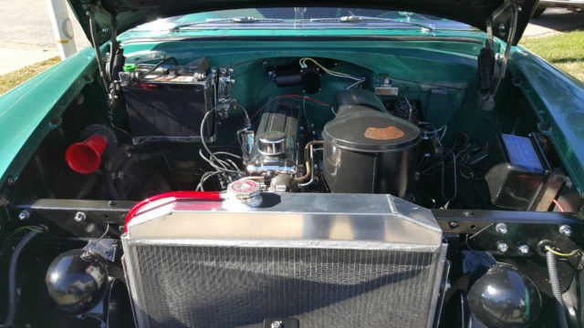 1955 Green Chevrolet Bel Air/150/210 Sedan