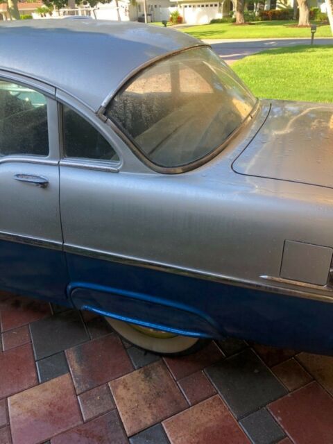 1955 Blue Chevrolet Bel Air/150/210 Sedan