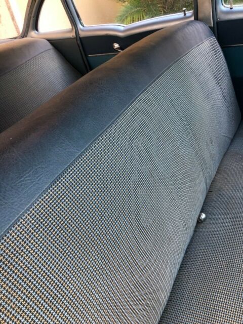 1955 Blue Chevrolet Bel Air/150/210 Sedan