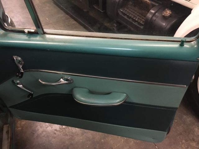 1955 GREEN Chevrolet Bel Air/150/210