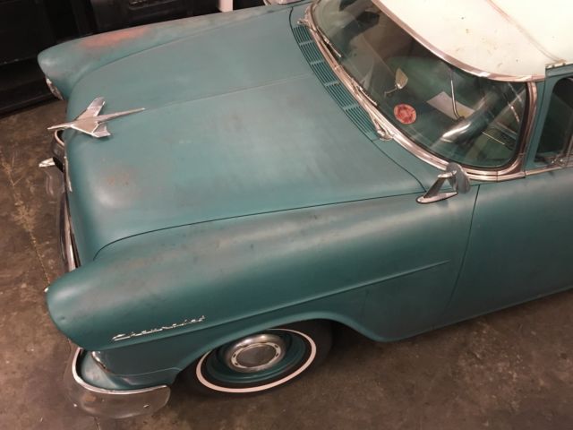 1955 GREEN Chevrolet Bel Air/150/210