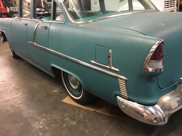 1955 GREEN Chevrolet Bel Air/150/210