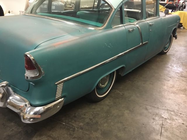 1955 GREEN Chevrolet Bel Air/150/210