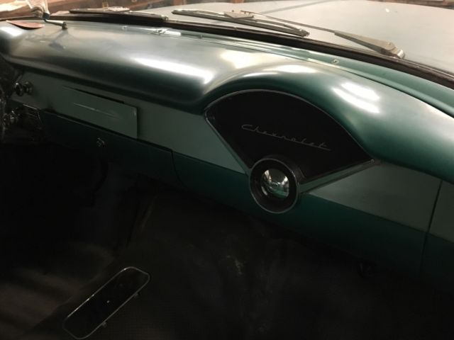 1955 GREEN Chevrolet Bel Air/150/210