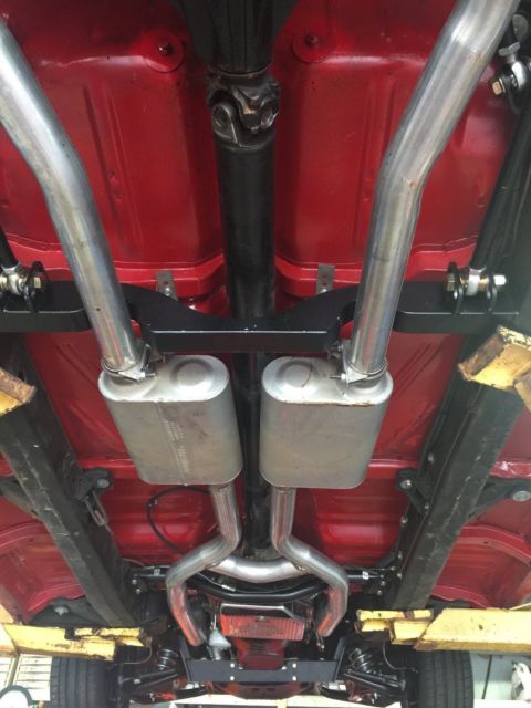 1955 red/white Chevrolet Bel Air/150/210 Sedan