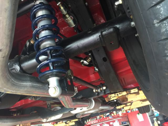 1955 red/white Chevrolet Bel Air/150/210 Sedan