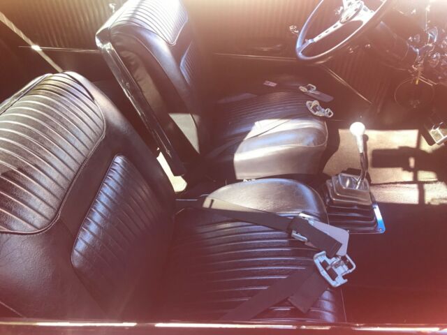 1955 Orange Chevrolet Bel Air/150/210 Sedan