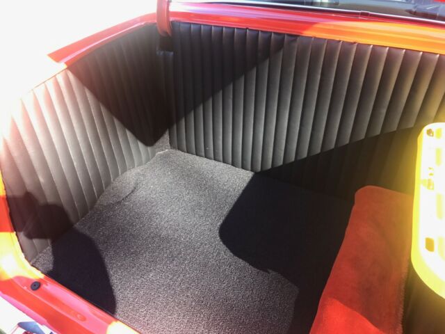 1955 Orange Chevrolet Bel Air/150/210 Sedan