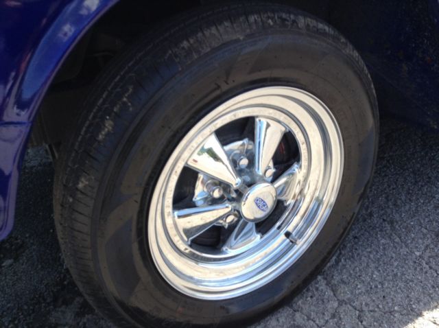 1955 Blue Chevrolet Bel Air/150/210 2dr