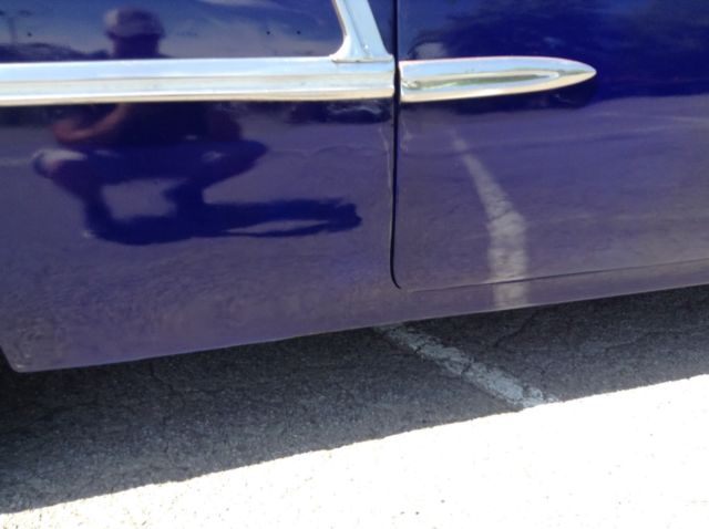 1955 Blue Chevrolet Bel Air/150/210 2dr