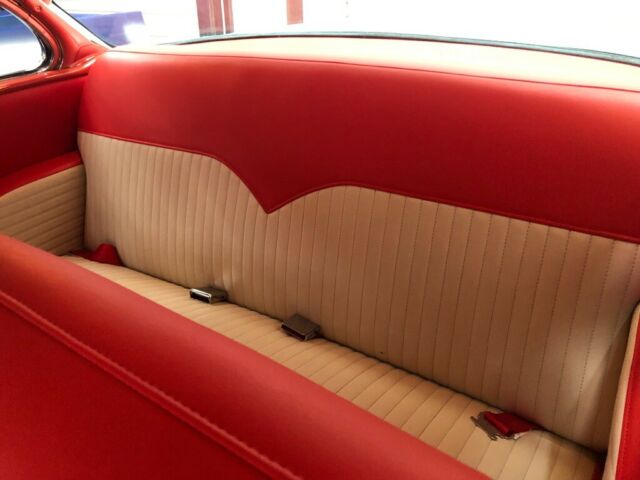 1955 Gypsy Red/ Indian Ivory Chevrolet Bel Air/150/210 Coupe