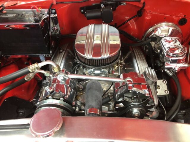 1955 Gypsy Red/ Indian Ivory Chevrolet Bel Air/150/210 Coupe