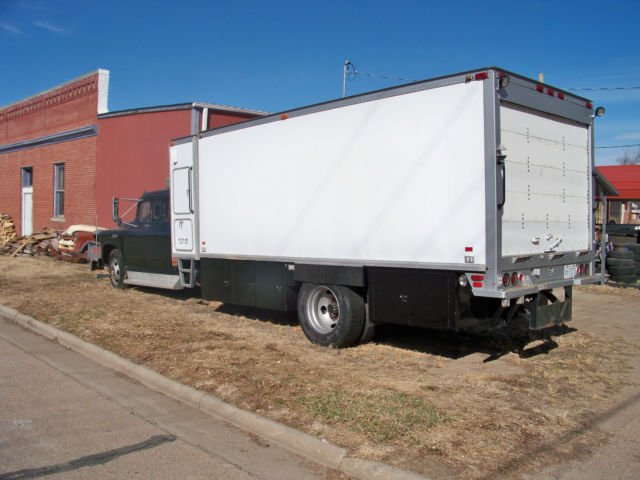 1955 Black Chevrolet 6500 CREWCAB CAR HAULER Crew Cab Pickup