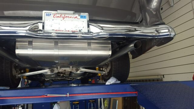 1955 Elec Red/Gray Chevrolet Bel Air/150/210 Coupe