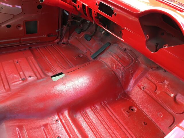 1955 Red Chevrolet Bel Air/150/210 Coupe