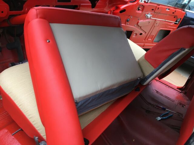 1955 Red Chevrolet Bel Air/150/210 Coupe