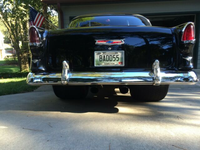 1955 Black Chevrolet Bel Air/150/210