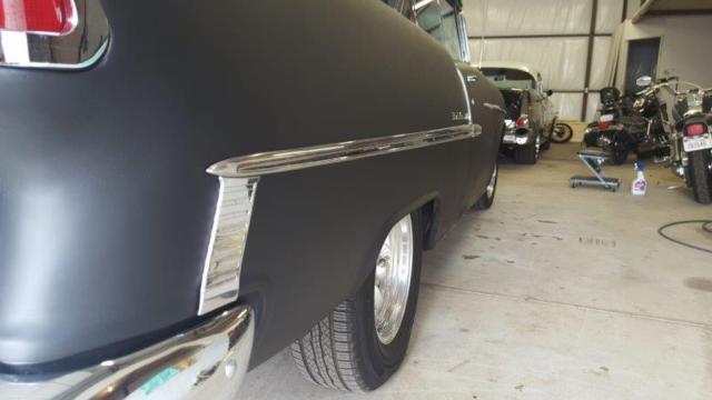 1955 Flat Black Chevrolet Bel Air/150/210