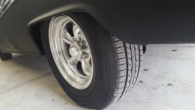 1955 Flat Black Chevrolet Bel Air/150/210