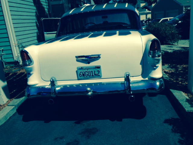 1955 TURQ. & IVORY Chevrolet Bel Air/150/210 Sedan 4 DOOR