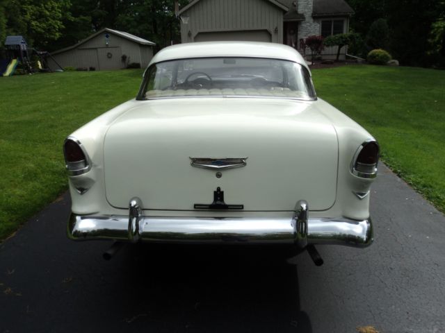 1955 Black Chevrolet Bel Air/150/210 Coupe