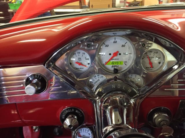 1955 Red & White Chevrolet Bel Air/150/210 2 Door Hard top