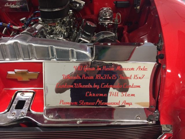 1955 Red & White Chevrolet Bel Air/150/210 2 Door Hard top