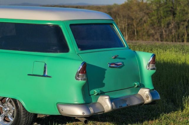 1955 Gray Chevrolet Bel Air/150/210