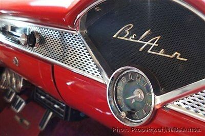 1955 Red & Cream White 2 tone original matching Chevrolet Bel Air/150/210 Coupe