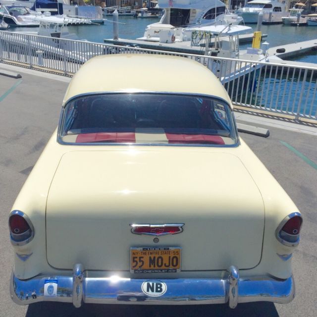 1955 Red & Cream White 2 tone original matching Chevrolet Bel Air/150/210 Coupe