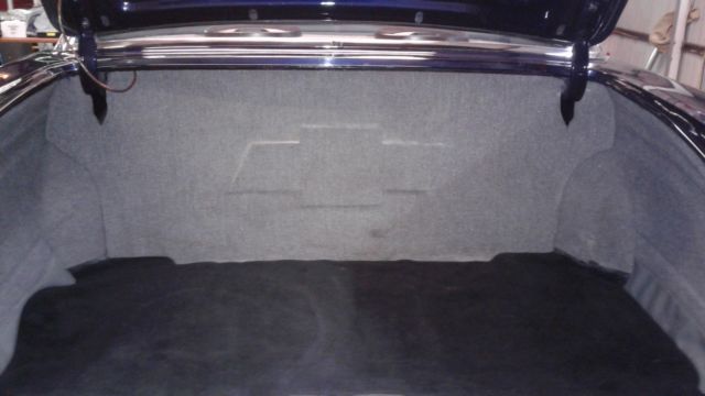 1955 Blue Chevrolet Bel Air/150/210 Coupe