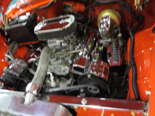 1955 red  and white Chevrolet Bel Air/150/210 Coupe