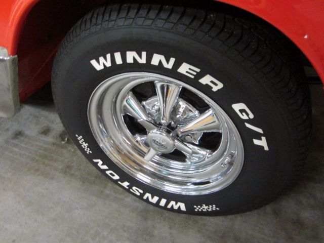 1955 red  and white Chevrolet Bel Air/150/210 Coupe