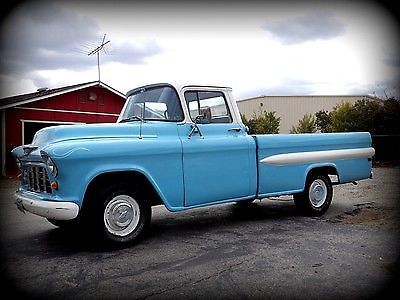 1955 Blue and White Chevrolet Other Pickups Pick Up