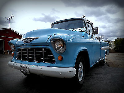 1955 Blue and White Chevrolet Other Pickups Pick Up