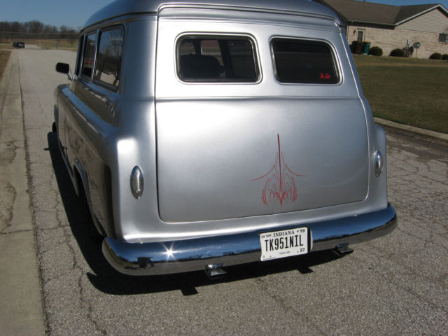 1955 Gray Chevrolet Suburban SUV