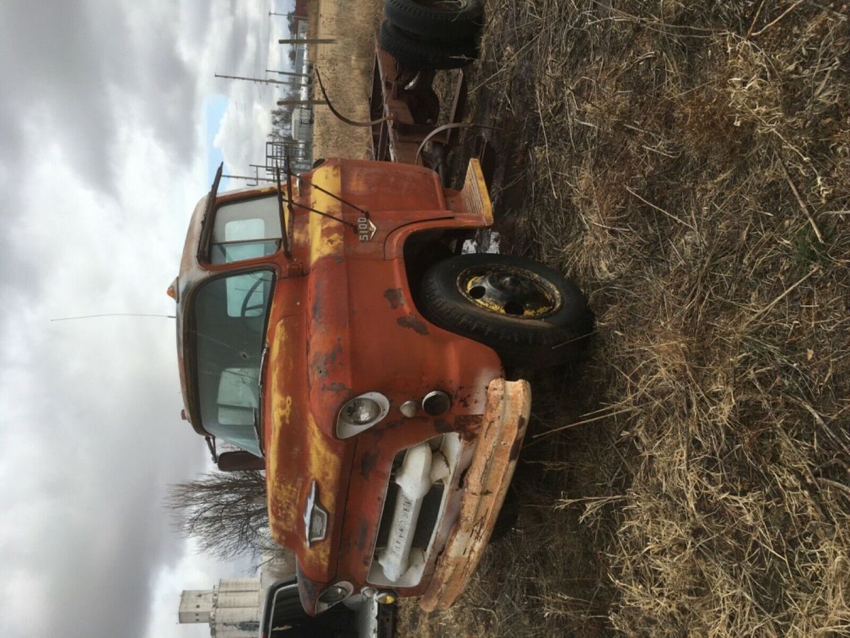 1955 Red Chevrolet Other Pickups Cab & Chassis