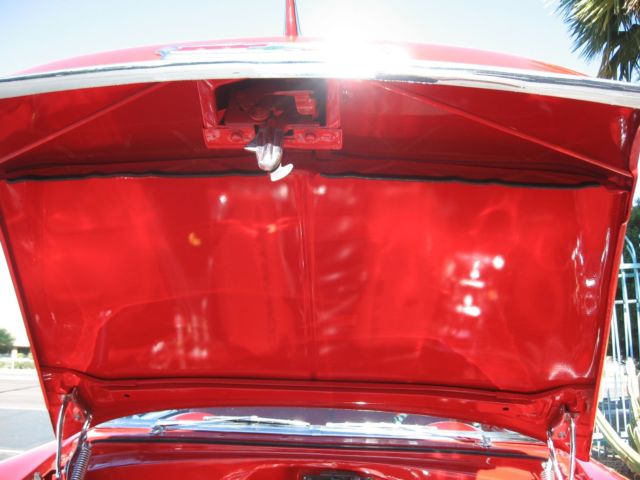 1955 Red Chevrolet Bel Air/150/210 Coupe