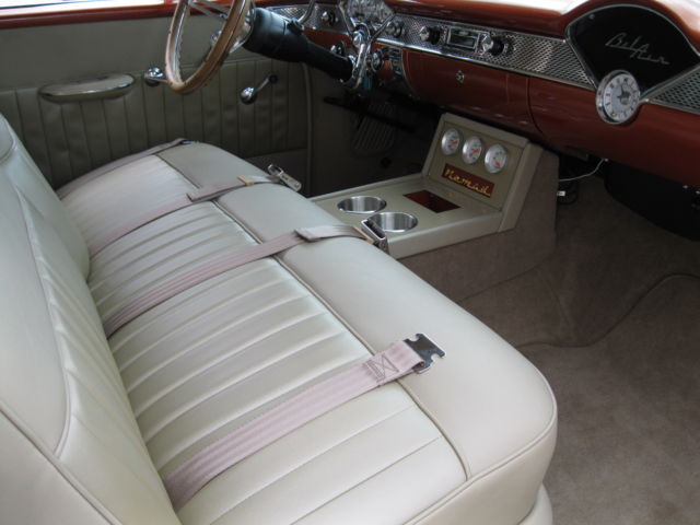1955 Orange copper metallic Chevrolet Nomad 2 door wagon