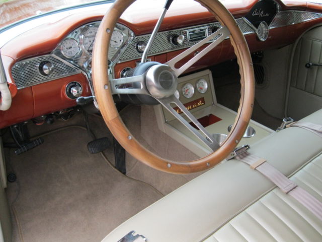1955 Orange copper metallic Chevrolet Nomad 2 door wagon