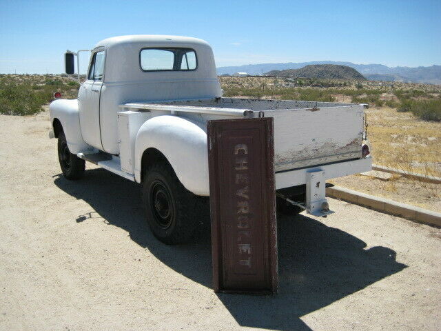 1955 White Chevrolet Other Pickups 3/4 ton