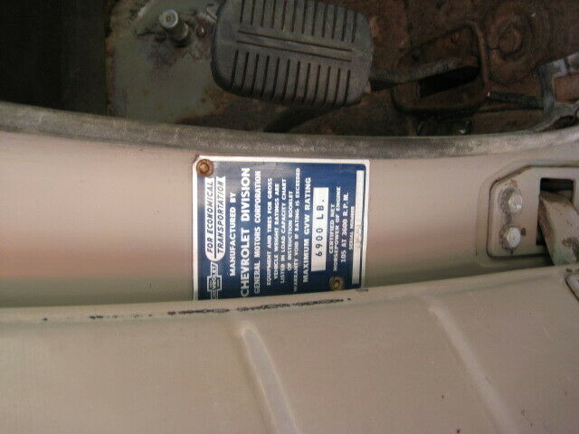 1955 White Chevrolet Other Pickups 3/4 ton