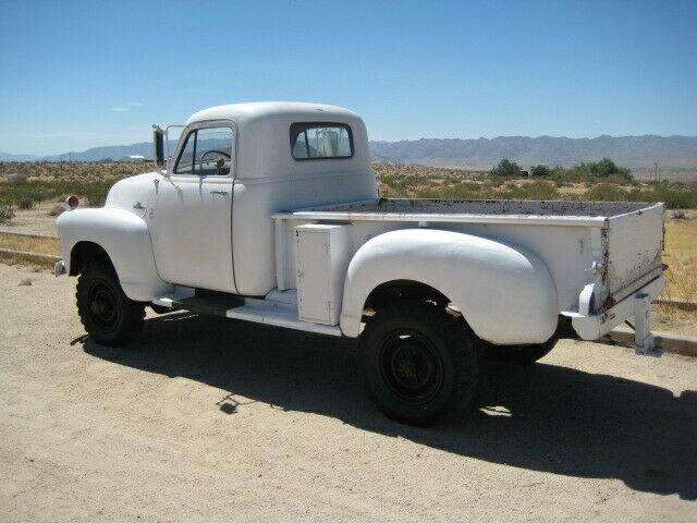 1955 White Chevrolet Other Pickups 3/4 ton