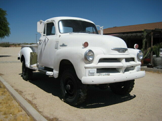 1955 White Chevrolet Other Pickups 3/4 ton