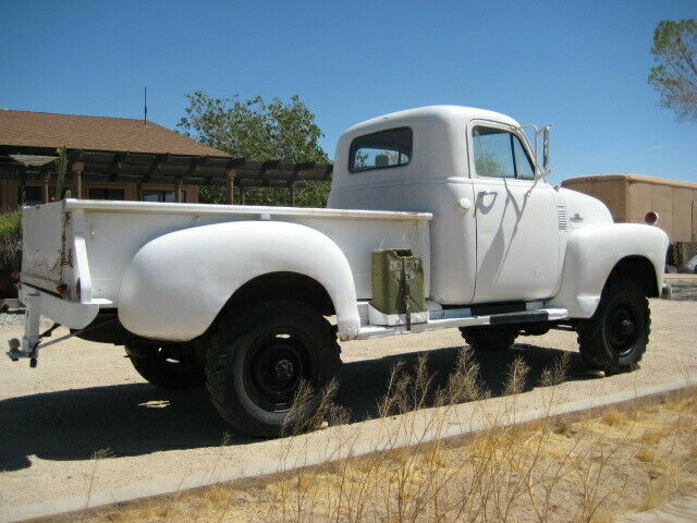 1955 White Chevrolet Other Pickups 3/4 ton
